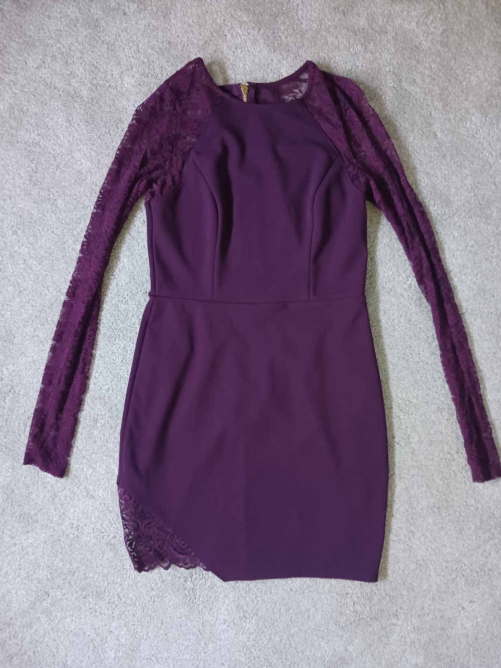 Burgundy Dress